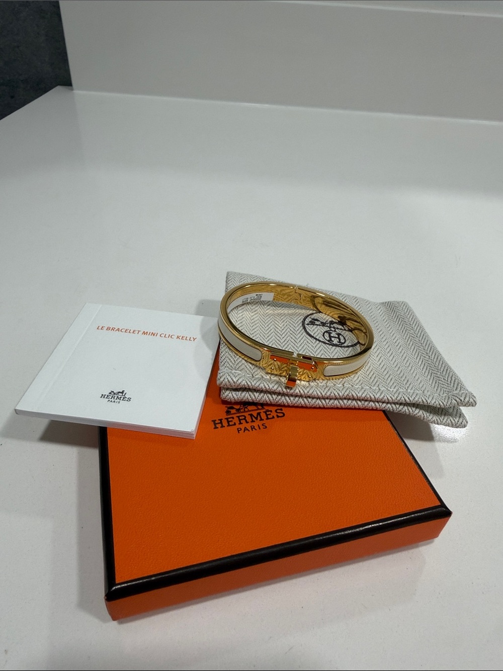 Hermes mini clic Kelly bracelet